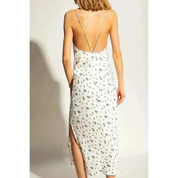 SAMSØE SAMSØE Floral Printed Dress Sun Bouquet Size Large - Picture 2 of 15